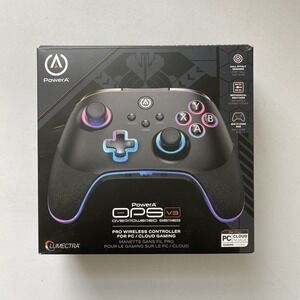 PowerA - OPS v3 Pro Wireless Controller for PC & Cloud Gaming w/Lumectra - Black